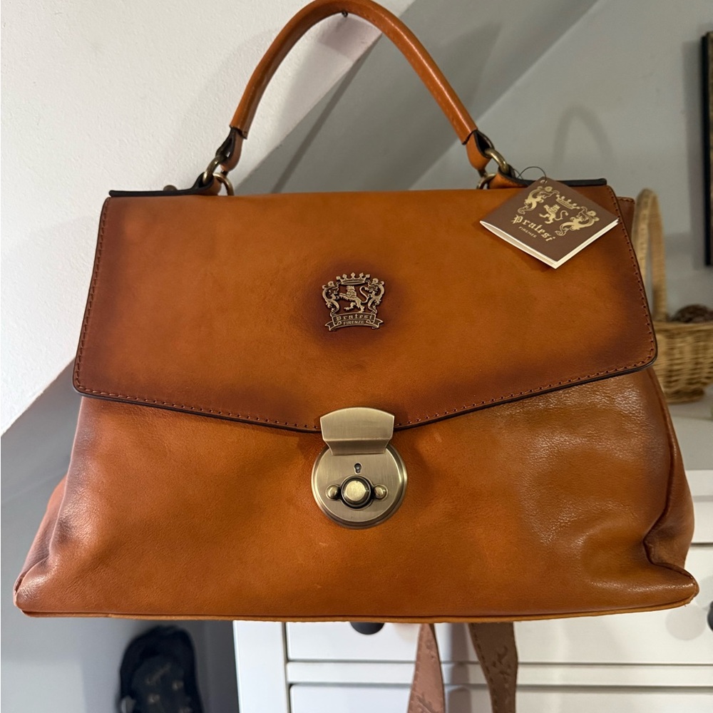 PRATESI Firenze crossbody messenger bag  NWT